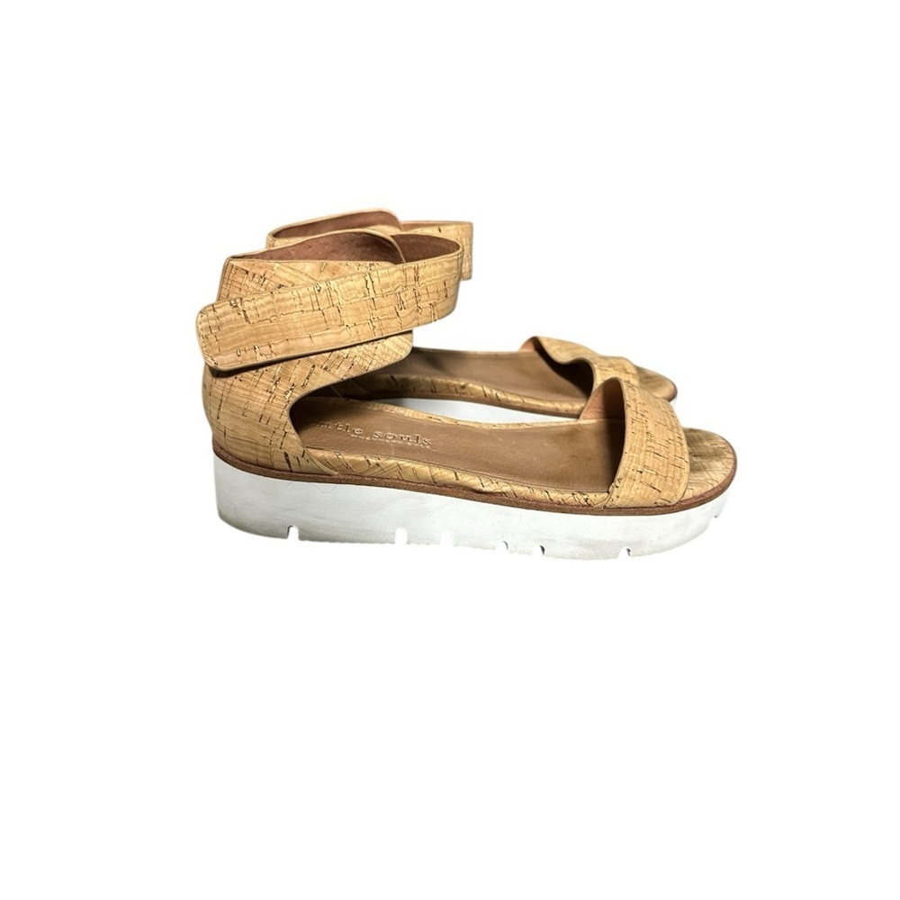 Gentle Souls Stylish cork sandals - Picture 2 of 5